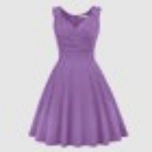 Grace Karin Grace Karin Plus Size Sleeveless A-Lin Dress